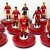 Subbuteo Andrew Table Soccer Larissa 2017-18 with logo Alexander the Great spoke ancient Greek on Classic Hasbro Bases